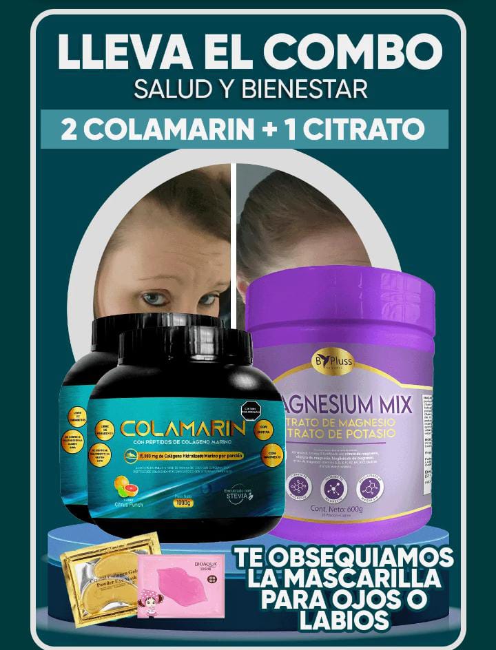 Colágeno Hidrolizado Marino 1 000 Gr Colamarin Bypluss Tienda