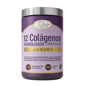 Colágeno Hidrolizado Marino Con Mezcla de 12 Tipos de Colágeno – LUXURY Díaz Naturals