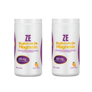 Bisglicinato de Magnesio ZE Bypluss 90 Pastillas Masticable