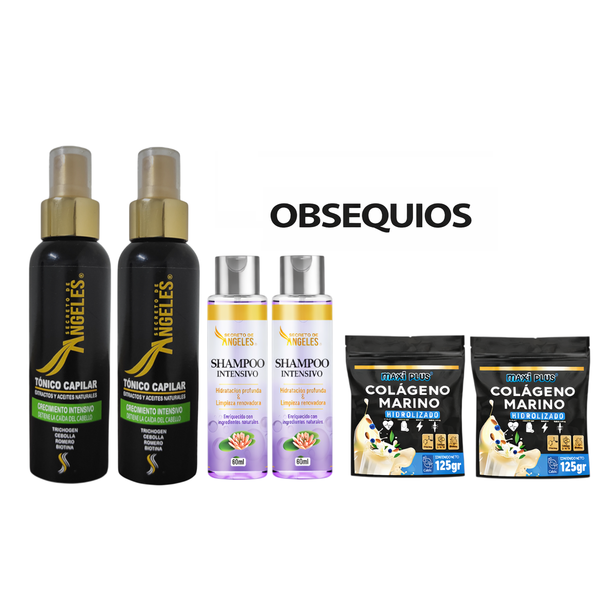 Tónico Capilar Crecimiento Intensivo 120 ML Secreto de Ángeles