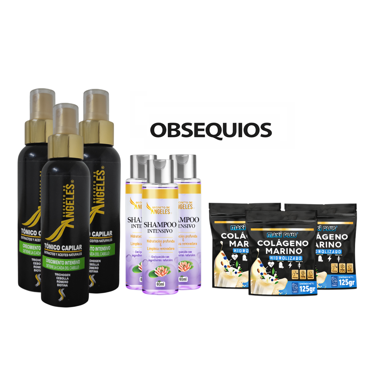 Tónico Capilar Crecimiento Intensivo 120 ML Secreto de Ángeles