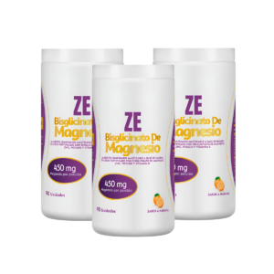 Bisglicinato de Magnesio ZE Bypluss 90 Tabletas Masticable