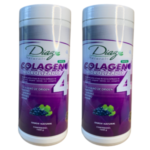 Colágeno Hidrolizado Marino COLAGEN 4 x 1.000 Gramos Díaz Naturals