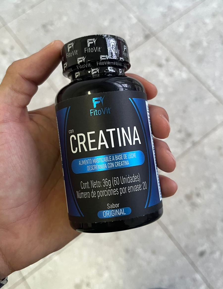 Creatina Masticable Fitovit x 60 masticables