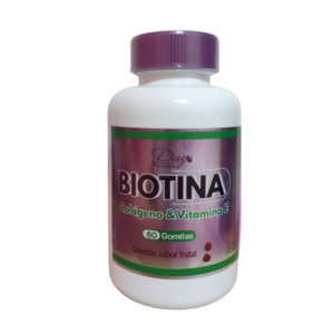 Gomitas Biotina Con Colágeno y Vitamina E Diaz Natural - 50 Gomitas