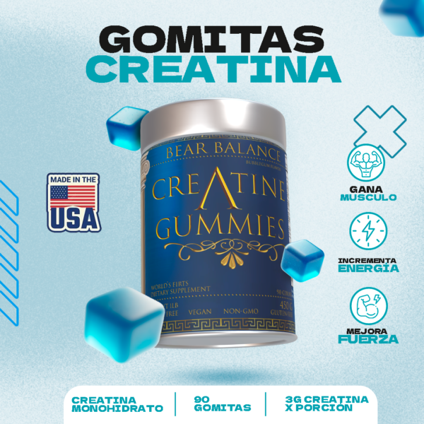 Gomitas Creatina x 90 gomitas