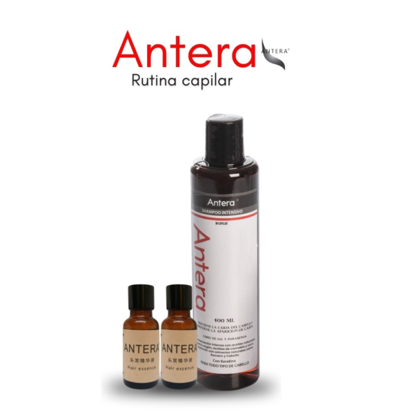 Combo Antera 2 Tónicos Antera 20ml+ 1 Shampoo Antera 400ml