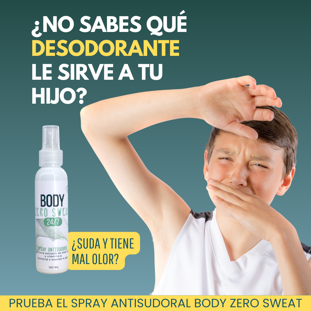 Spray Antisudoral Body Zero Sweat 120ml