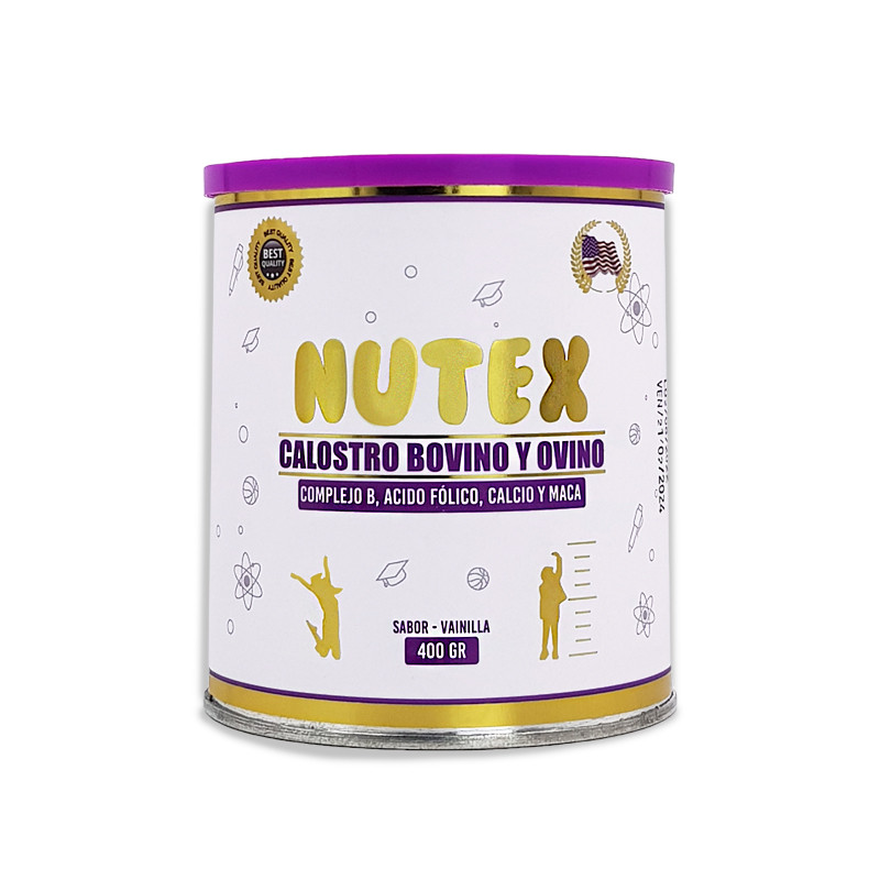 NUTEX Calostro Bovino y Ovino 400g | Suplemento Nutricional