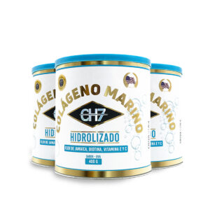 Colágeno Marino Hidrolizado CH7 400 gramos con Biotina, Vitamina C y E