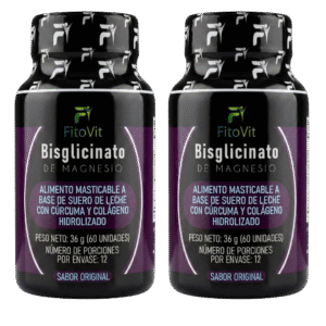 Bisglicinato de Magnesio Fitovit – 60 Unidades Masticables