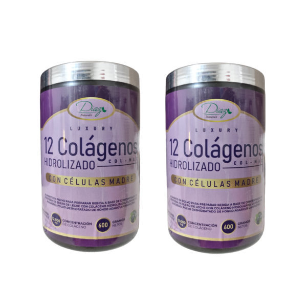 Colágeno Hidrolizado Marino Diaz Naturals 600g – Suplemento Alimenticio