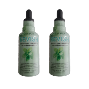 🌿 Revish 50ml - Gotas Refrescantes para el Aliento con Menta y Canela, Confianza en Cada Palabra Combo x2 Unidades 💧