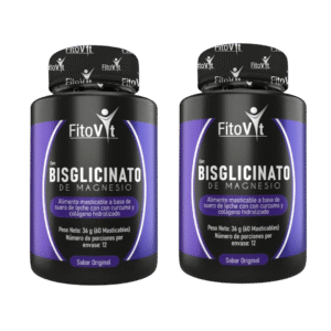 Bisglicinato de Magnesio Fitovit – 60 Unidades Masticables