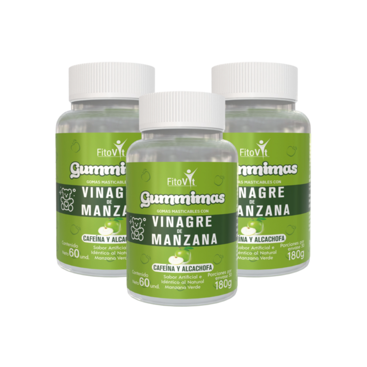 Gomitas de Vinagre de Manzana Fitovit x 60 gomitas