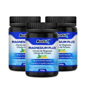 Citrato de Magnesio y Potasio 700g Magnesium Maxiplus® | Alta Absorción