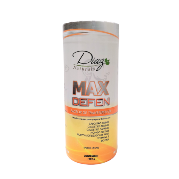 MAX DEFEN Factor de Transferencia 1.000 Gramos Diaz Naturals