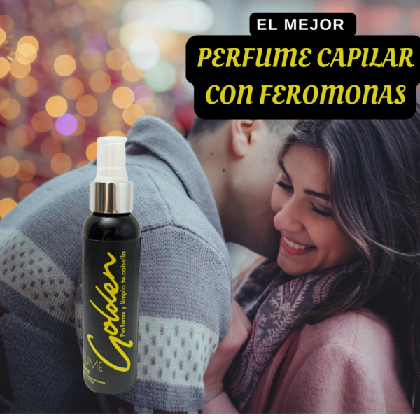 Golden Luxury Perfume Capilar Para Mujer Con Feromonas 80ml