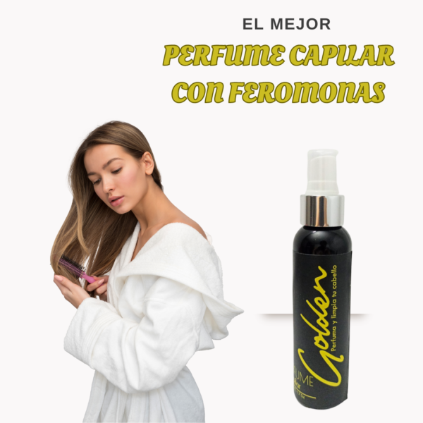Golden Luxury Perfume Capilar Para Mujer Con Feromonas 80ml