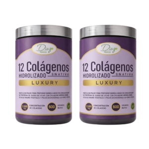 Colágeno Hidrolizado Marino Con Mezcla de 12 Tipos de Colágeno – LUXURY Díaz Naturals