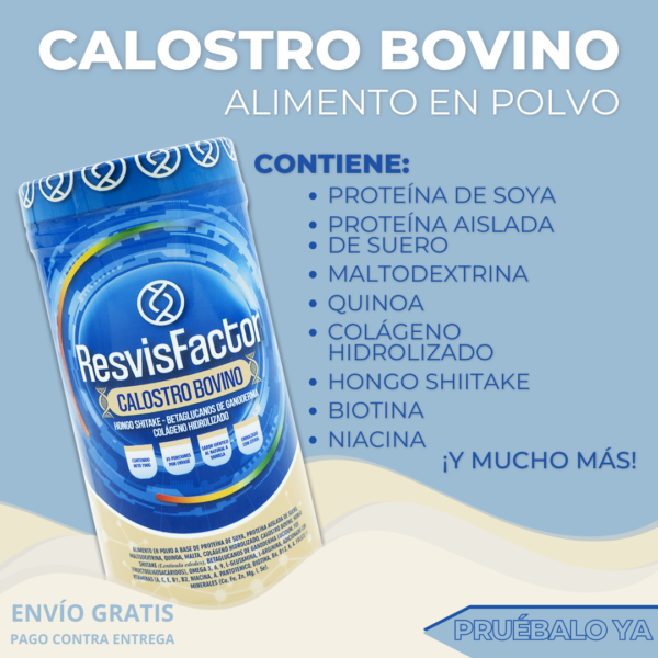 Calostro Bovino Revisfactor 700 Gramos