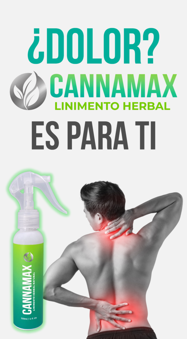 Loción Herbal TermoActiva Con Cannabis CANNAMAX 120ML