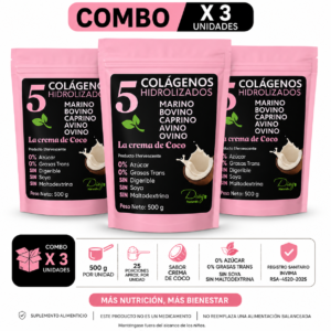 Colágeno Hidrolizado Marino, Resveratrol y Nicotinamida (Precursora de NAD+) 500 Gramos