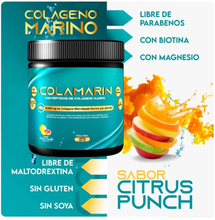 Colágeno Hidrolizado Marino Colamarin