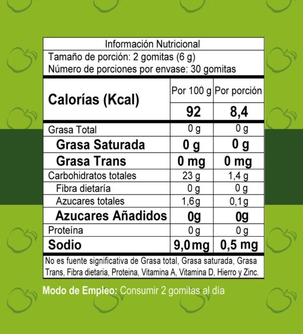 Gomitas de Vinagre de Manzana Fitovit x 60 gomitas