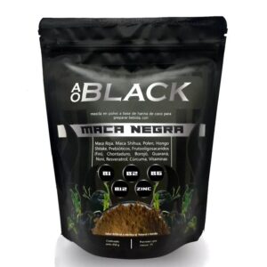 Maca Negra Y Roja Peruana 450 Gramos AO BLACK