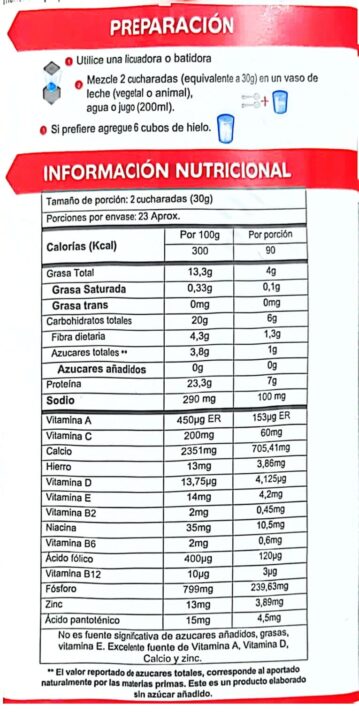 Multivitamico NATRUNMAX 700 Gramos