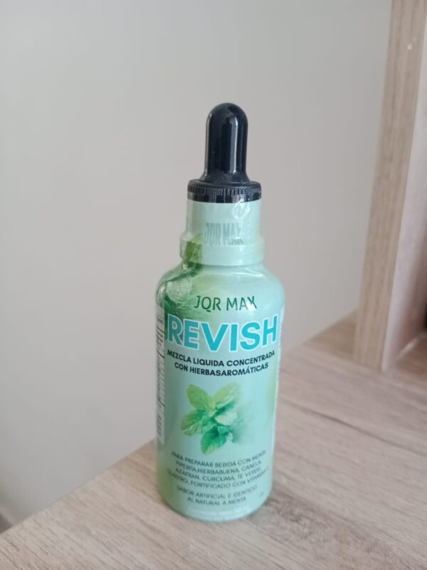 🌿 Revish 50ml - Gotas Refrescantes para el Aliento con Menta y Canela, Confianza en Cada Palabra 💧