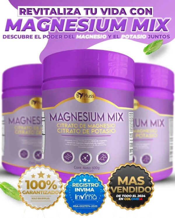 Magnesuim Mix 600 Gr BY PLUSS