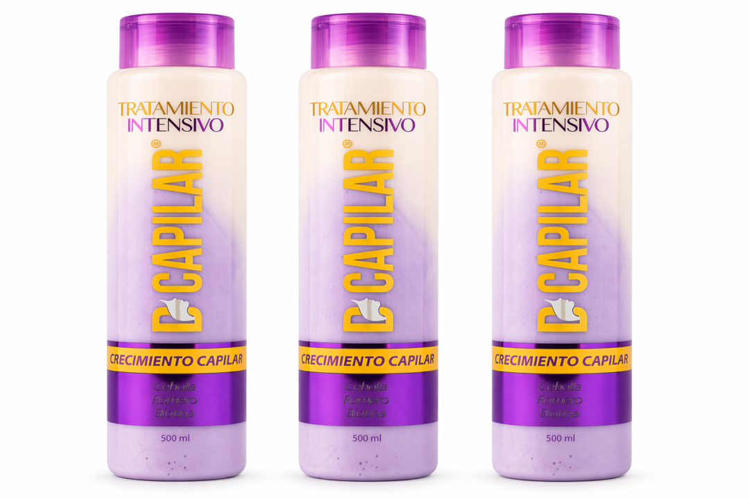 Mascarilla Crecimiento Intensivo DCapilar 500 ml con Biotina, Romero y Cebolla