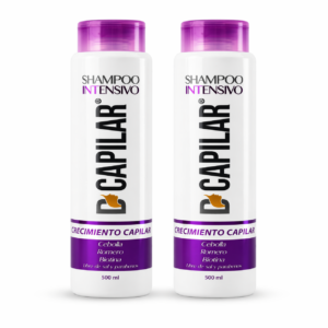 Shampoo Crecimiento Intensivo D’Capilar Capilar 500 ml con Biotina, Romero y Cebolla