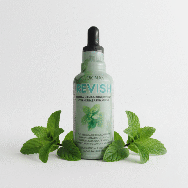 🌿 Revish 50ml - Gotas Refrescantes para el Aliento con Menta y Canela, Confianza en Cada Palabra 💧