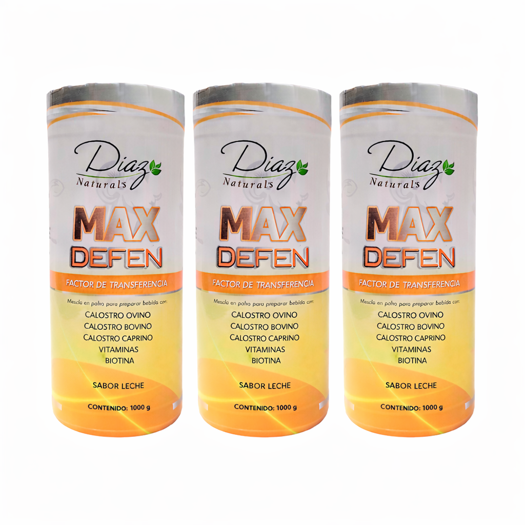 MAX DEFEN Factor de Transferencia 1.000 Gramos Diaz Naturals