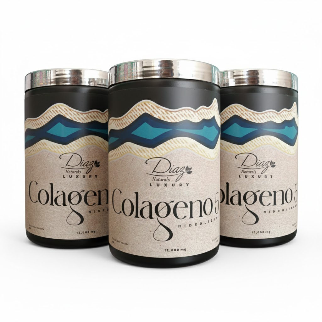 Colágeno5 con Colágeno Marino Díaz Naturals 600 Gramos