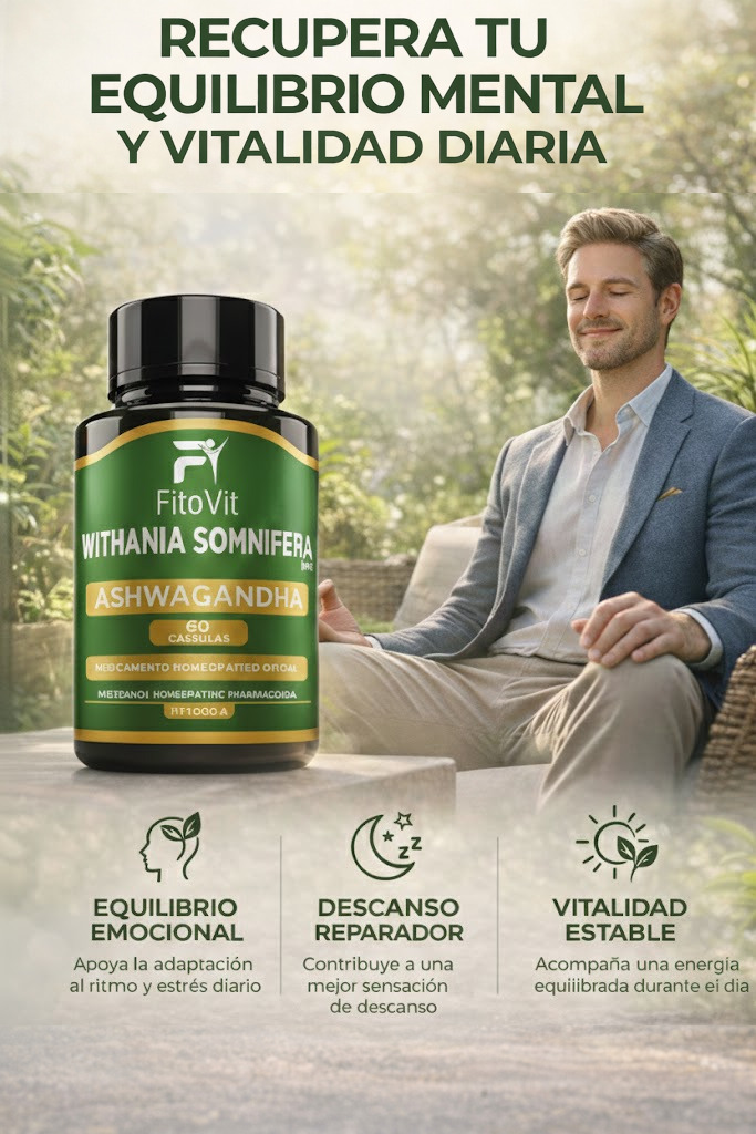 FitoVit Ashwagandha x 60 Cápsulas